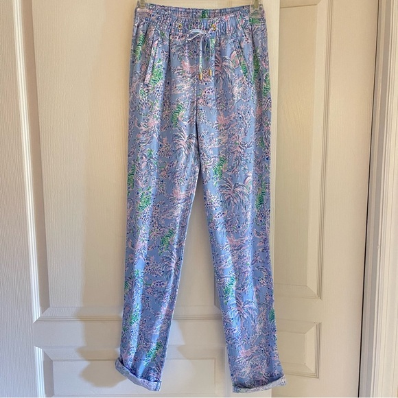 Lilly Pulitzer Taron Pant The Turtle Package Size XXS - Picture 1 of 12